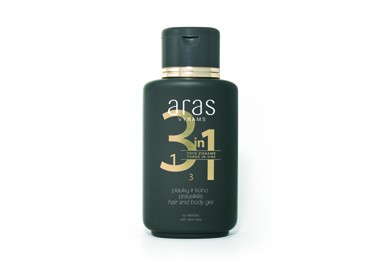 3 em 1 corpo e cabelo Aras com Aloe Vera - 250 ml